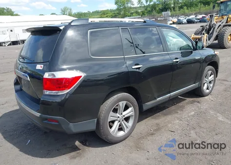 2012 Toyota Highlander Limited from USA, damaged, VIN 5TDYK3EH7CS053597